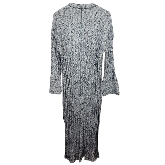 FP Beach Free People Beach Nights Cardigan Size S Ribbed Longline Maxi Duster - Picture 11 of 13